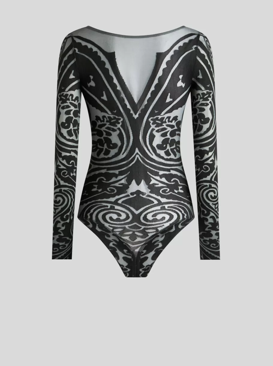Tops^ETRO BODY PAISLEY TATTOO