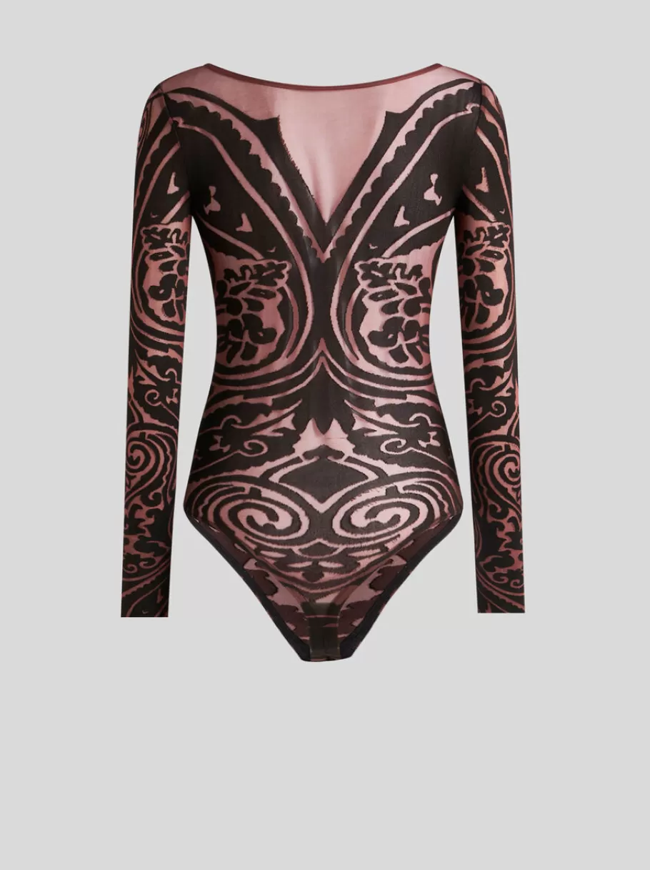 Tops^ETRO BODY PAISLEY TATTOO