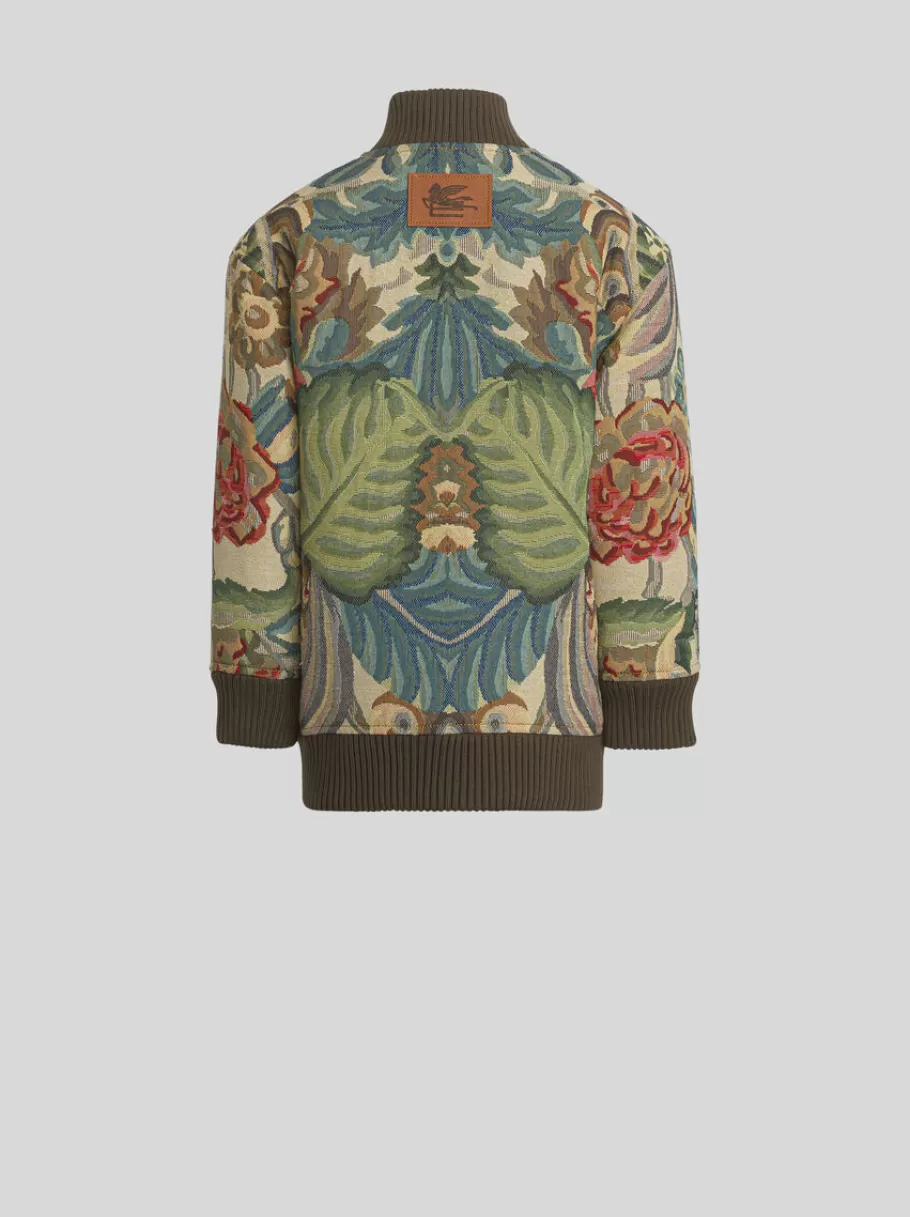 Hauts | Hauts^ETRO BOMBER JACQUARD ENFANT MULTICOLORE