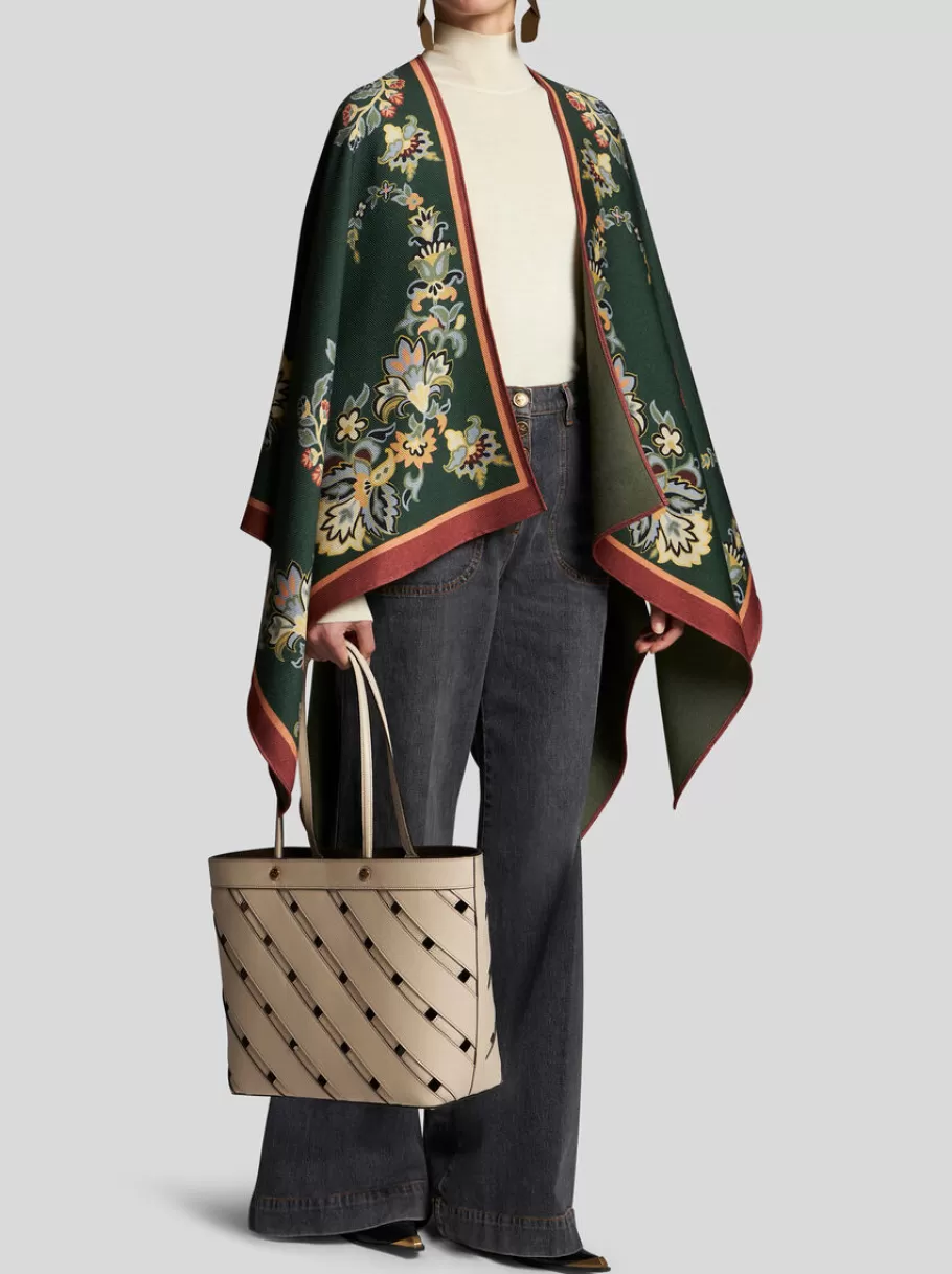 Capes Et Ponchos^ETRO CAPE PAISLEY FLEURIE