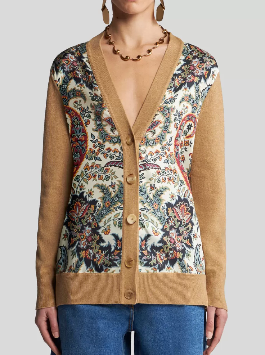 Maille^ETRO CARDIGAN À IMPRIMÉ PAISLEY