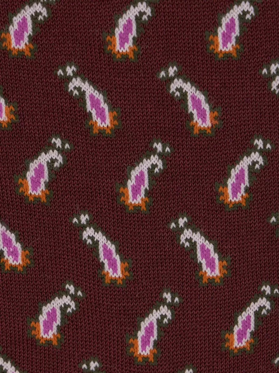 Chaussettes^ETRO CHAUSSETTES À MICRO MOTIF PAISLEY JACQUARD