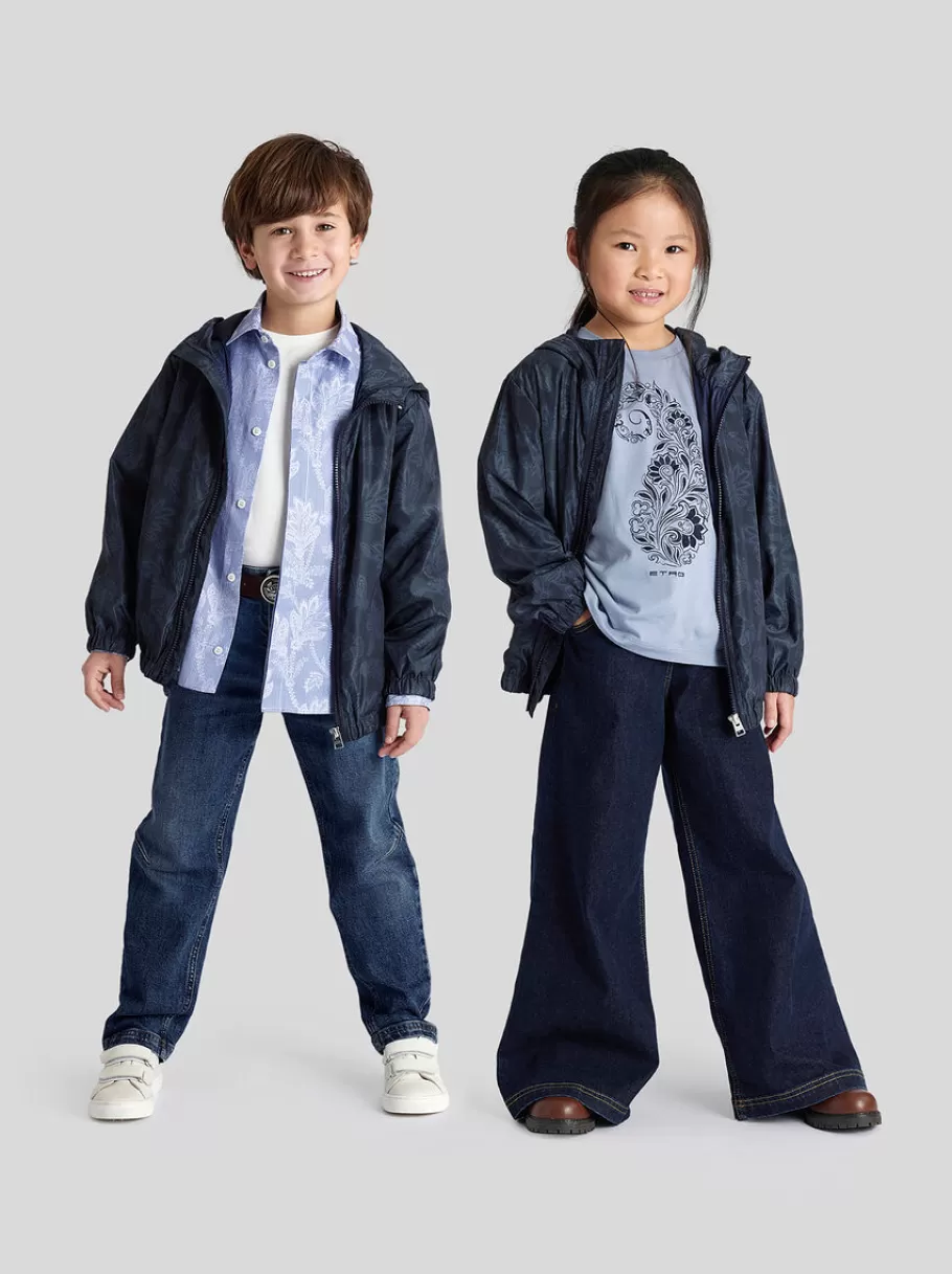 Pantalons, Shorts Et Jupes^ETRO JEAN ÉVASÉ ENFANT BLEUMARINE