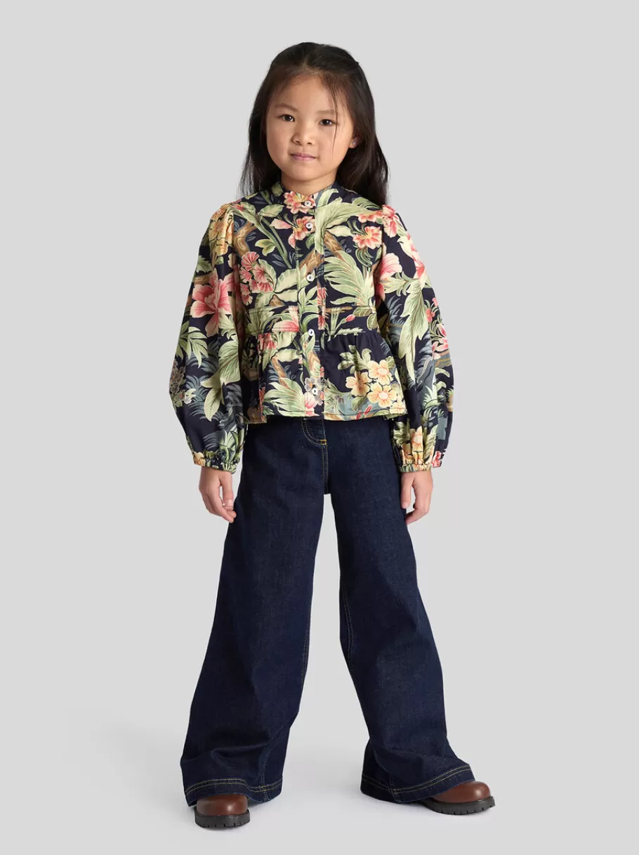 Pantalons, Shorts Et Jupes^ETRO JEAN ÉVASÉ ENFANT BLEUMARINE