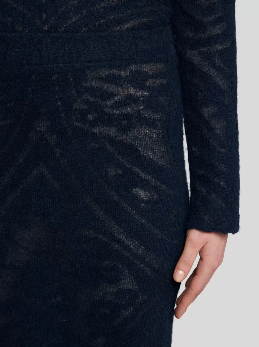 Jupes | Maille^ETRO JUPE EN MAILLE JACQUARD NOIR