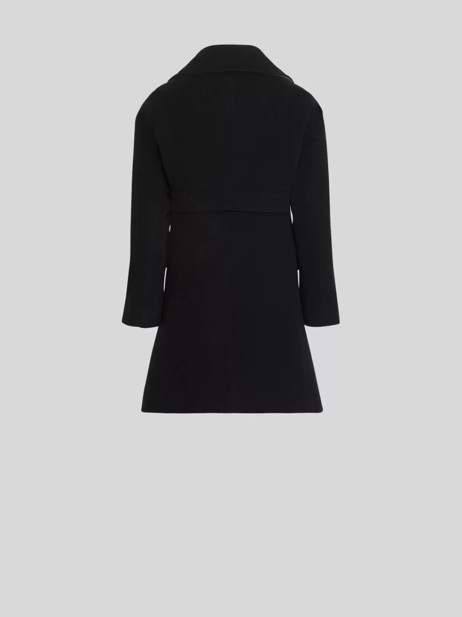 Hauts^ETRO MANTEAU CROISÉ ENFANT BLEUMARINE