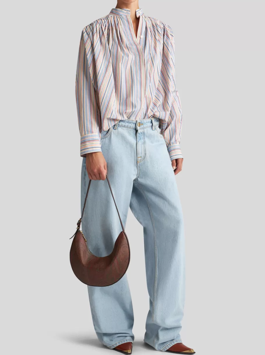 Etro Arnica | Etro Arnica^ETRO MEDIUM ESSENTIAL HOBO BAG MARRON