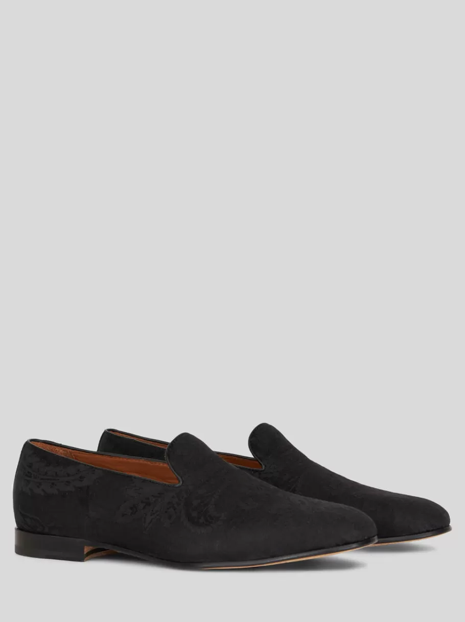 Mocassins^ETRO MOCASSINS PAISLEY NOIR