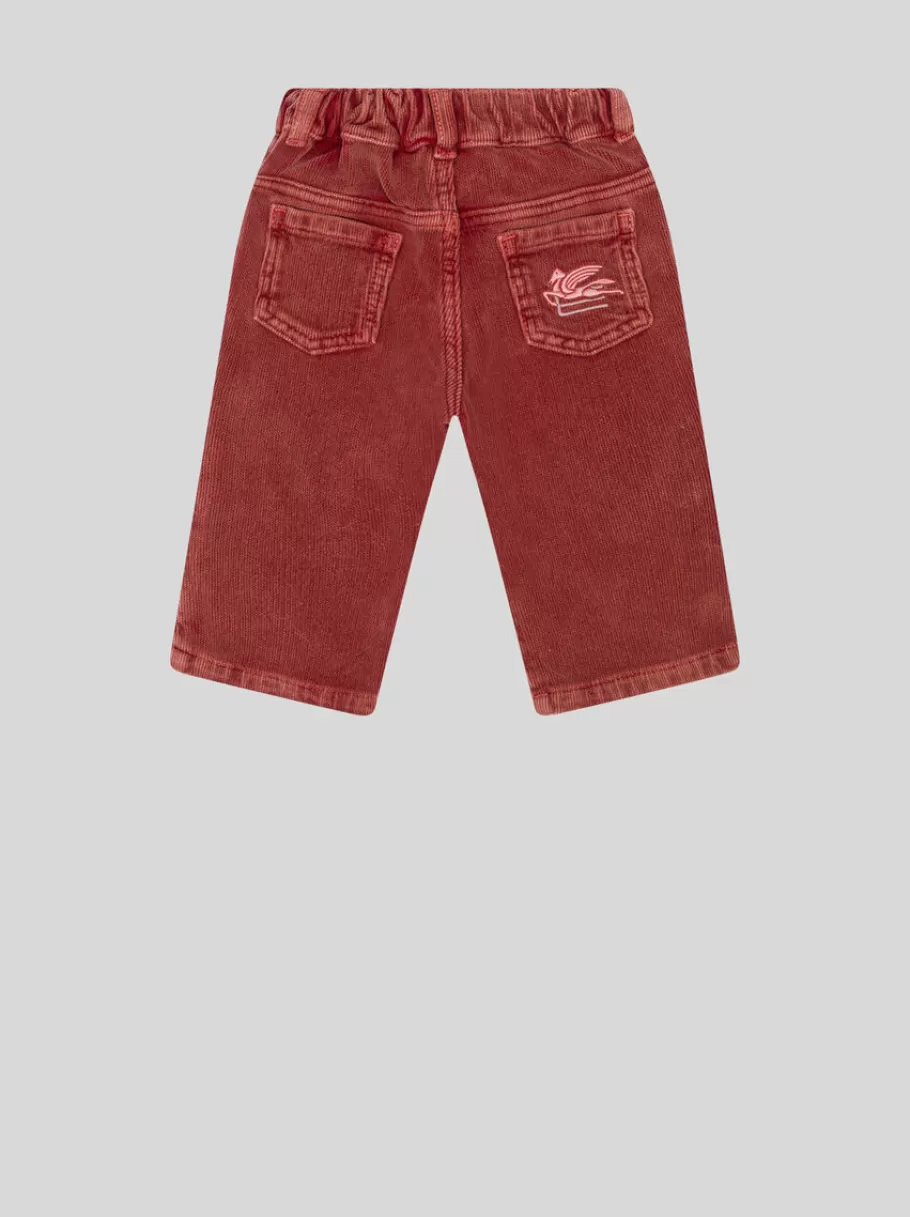 Layette Fille 1-9 Mois^ETRO PANTALON BÉBÉ ROUGE