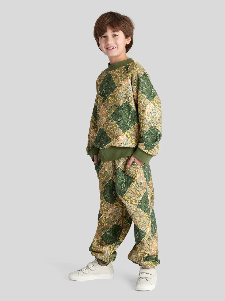 Pantalons Et Shorts^ETRO PANTALON DE JOGGING ENFANT MULTICOLORE