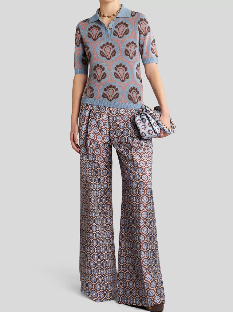 Maille^ETRO POLO EN MAILLE JACQUARD