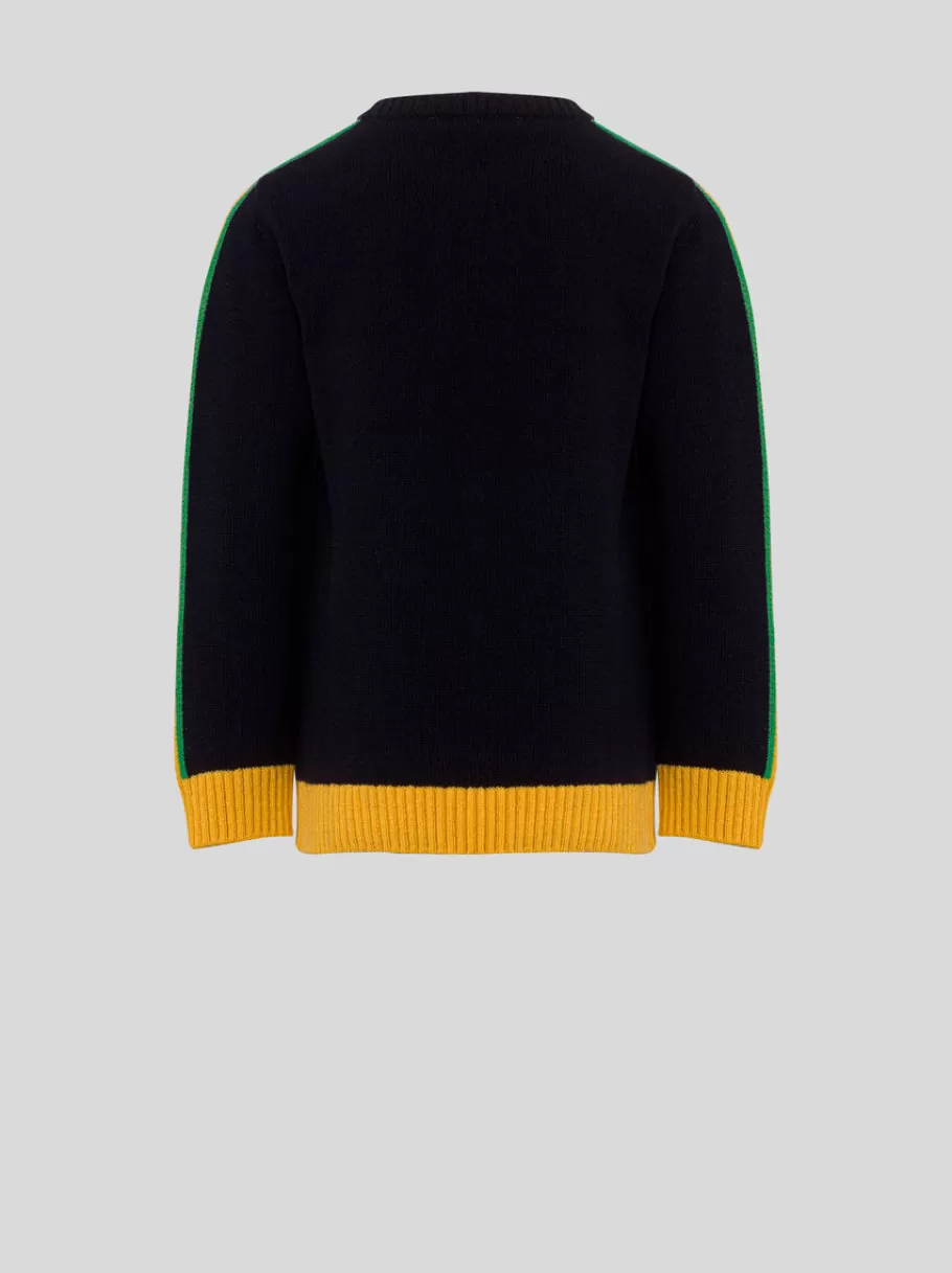 Hauts^ETRO PULL ENFANT BLEUMARINE