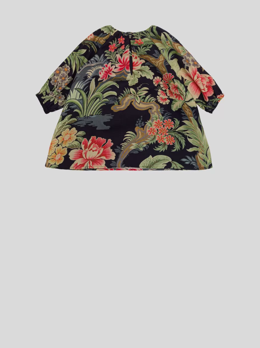 Layette Fille 1-9 Mois^ETRO ROBE À FLEURS BÉBÉ BLEUMARINE