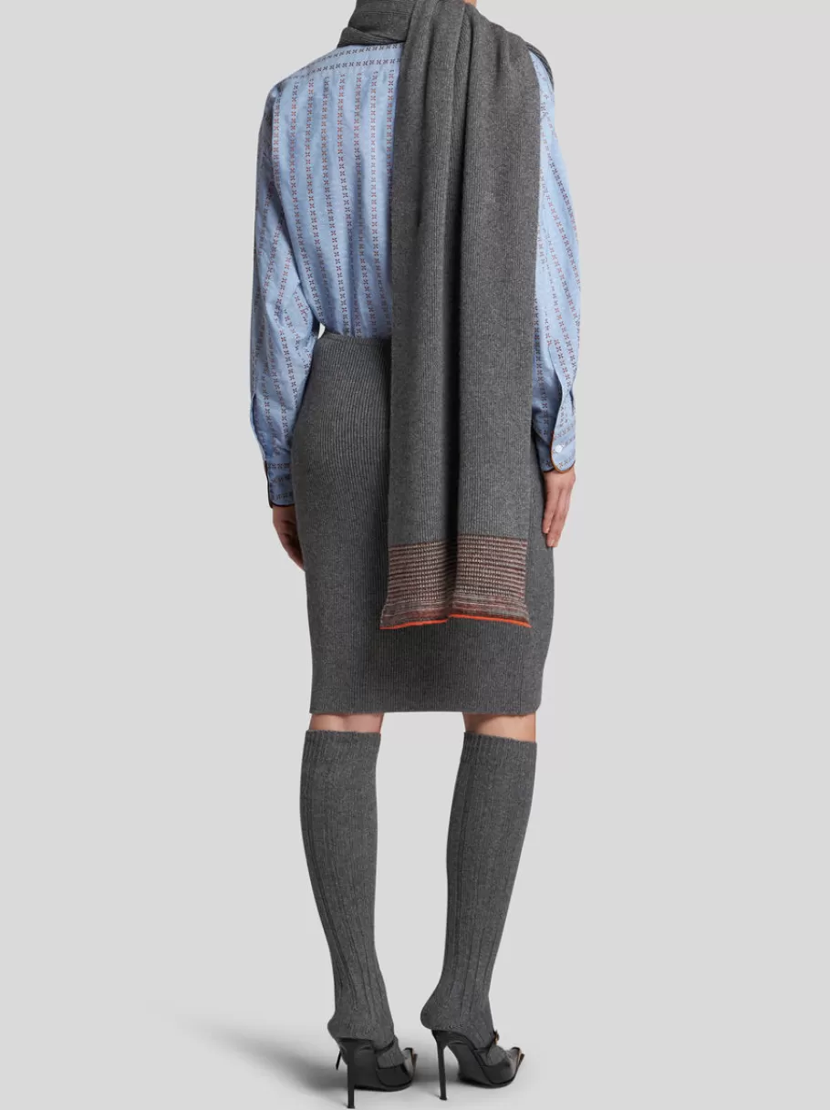 Maille | Robes^ETRO ROBE EN MAILLE CÔTELÉE