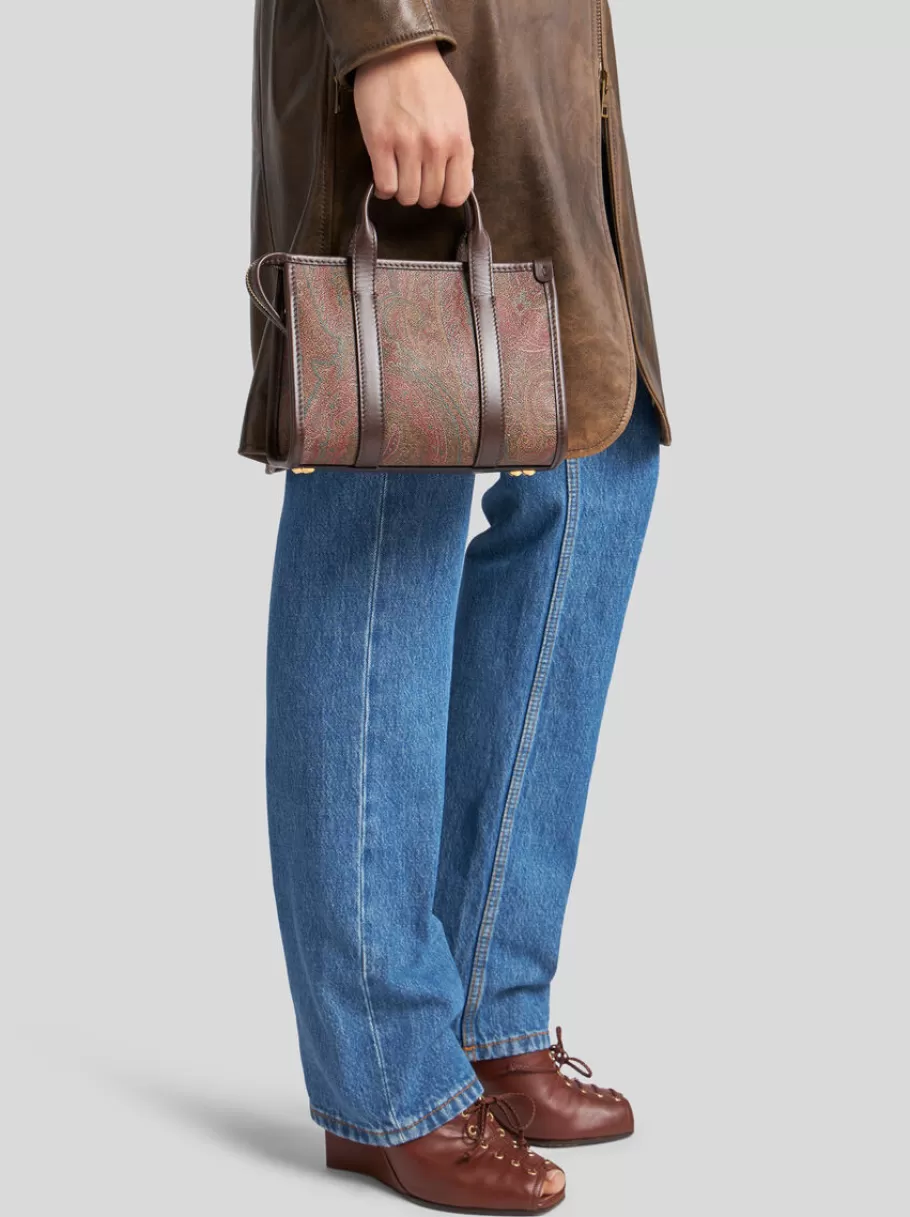 Etro Arnica | Etro Arnica^ETRO SAC À MAIN PAISLEY MODÈLE MINI MARRON