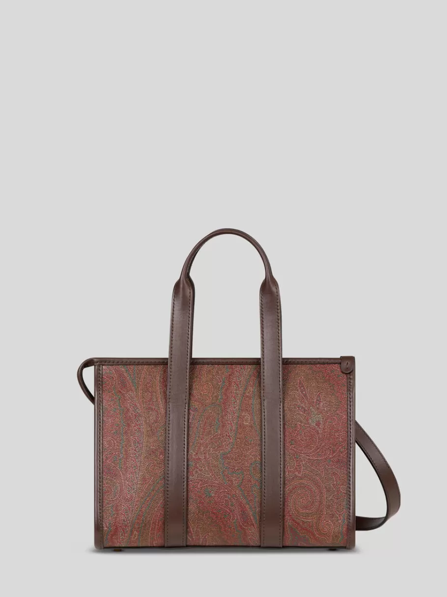 Etro Arnica | Etro Arnica^ETRO SAC À MAIN PAISLEY PETIT MODÈLE MARRON