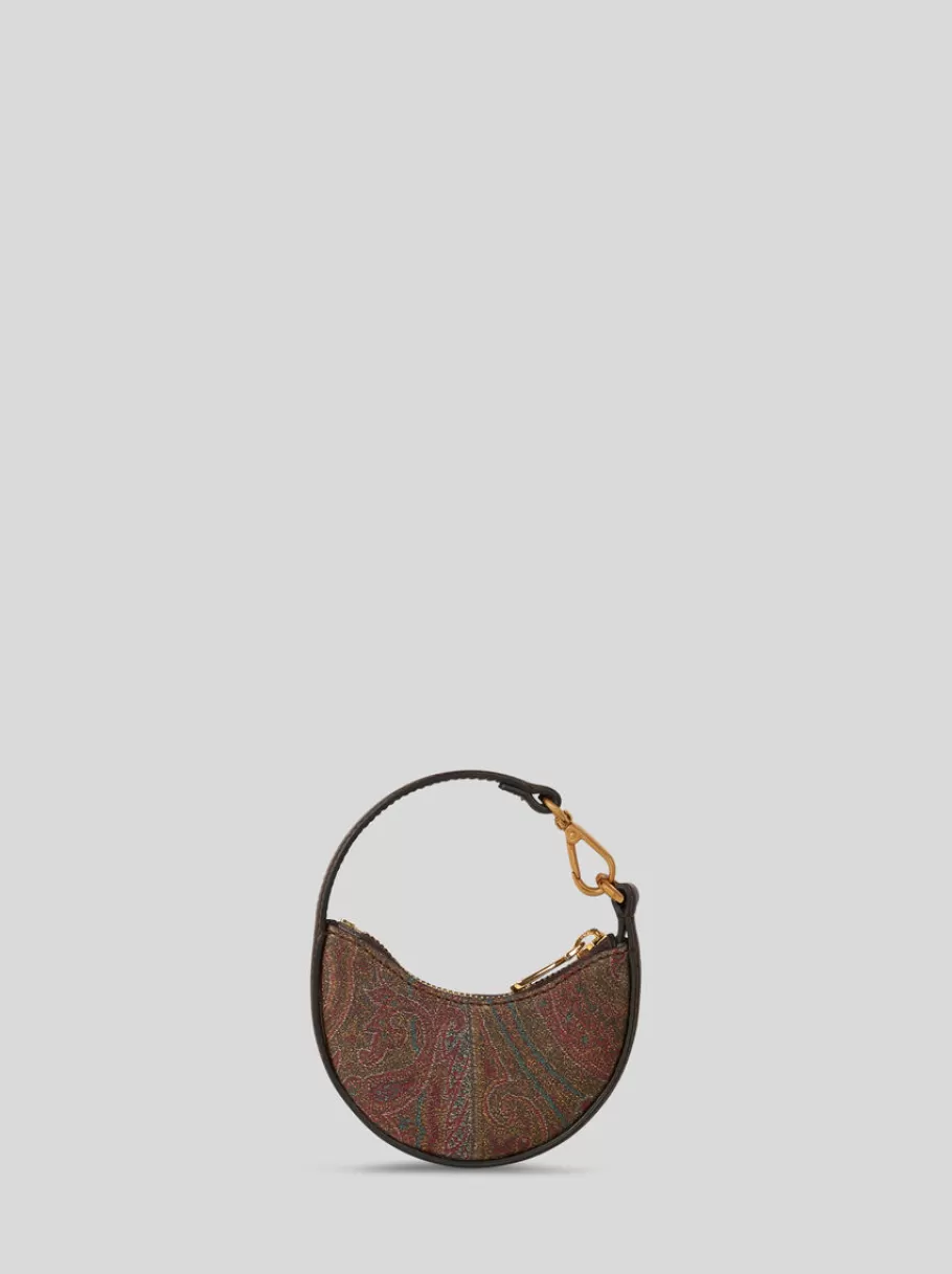 Pochettes^ETRO SAC HOBO PAISLEY MINI MODÈLE MARRON