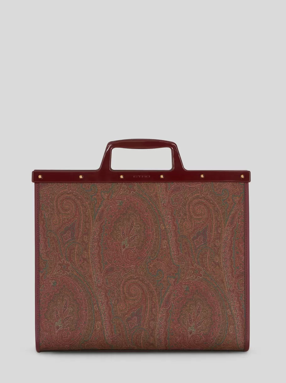 Etro Arnica | Etro Arnica^ETRO SAC LOVE TROTTER MODÈLE MOYEN PAISLEY ROUGE