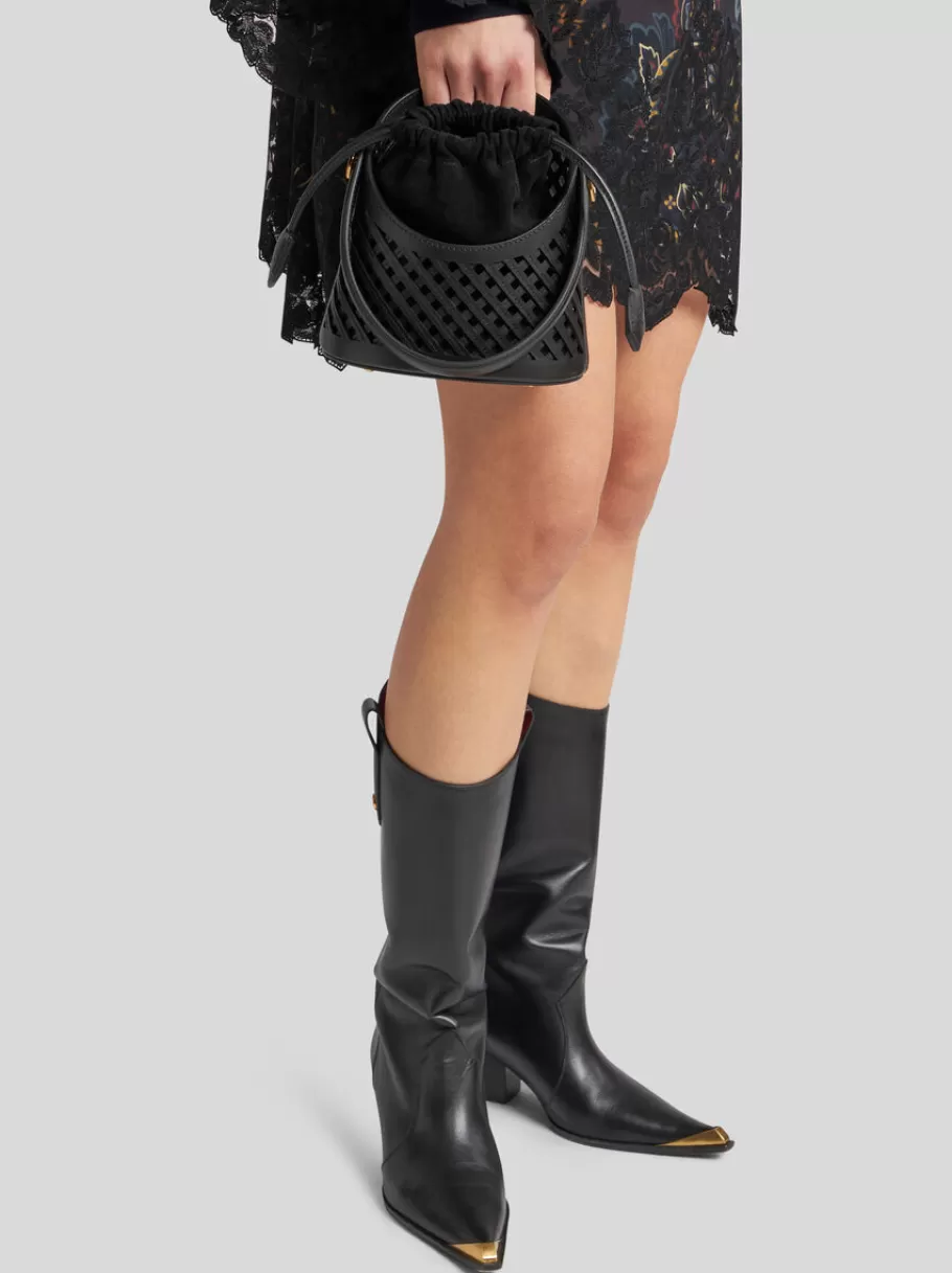 Etro Saturno | Etro Saturno^ETRO SAC SATURNO À DÉCOUPES PETIT MODÈLE