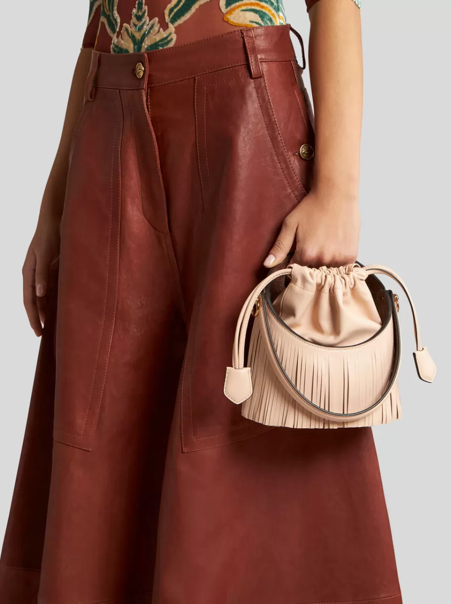Etro Saturno | Etro Saturno^ETRO SAC SATURNO À FRANGES PETIT MODÈLE