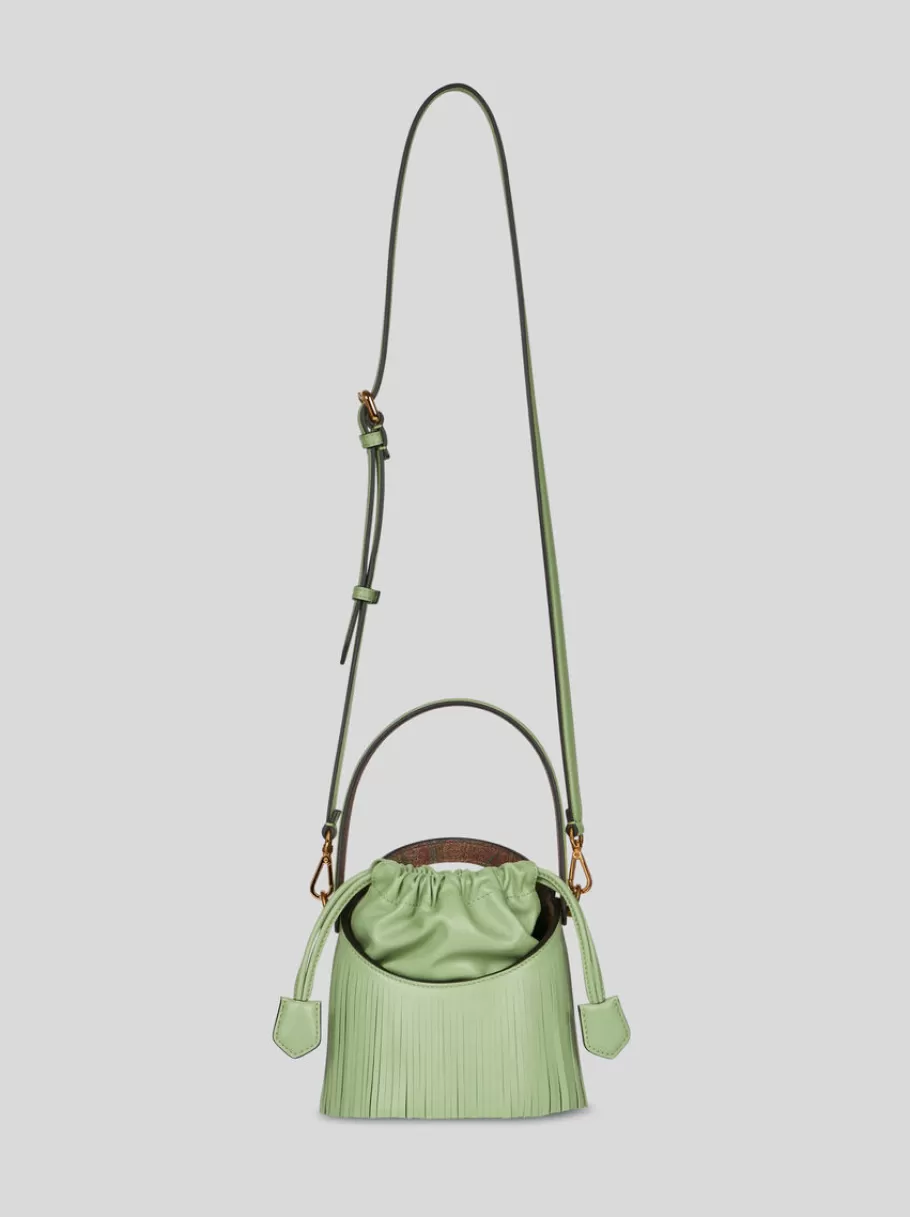 Etro Saturno | Etro Saturno^ETRO SAC SATURNO À FRANGES PETIT MODÈLE