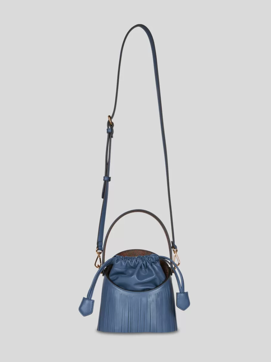 Etro Saturno | Etro Saturno^ETRO SAC SATURNO À FRANGES PETIT MODÈLE