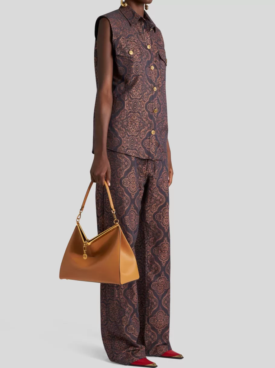 Etro Vela | Etro Vela^ETRO SAC VELA EN CUIR GRAND MODÈLE