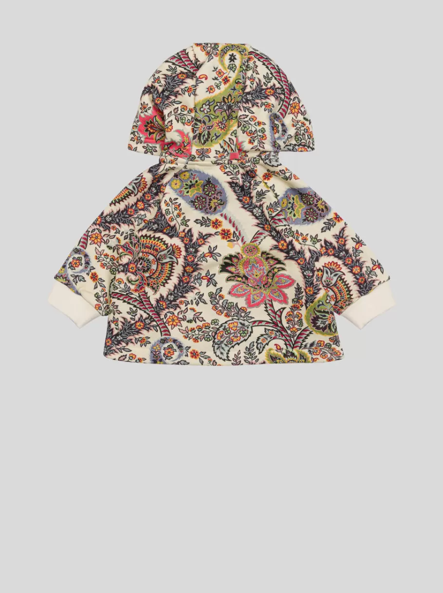 Layette Fille 1-9 Mois^ETRO SWEAT-SHIRT À CAPUCHE BÉBÉ MULTICOLORE