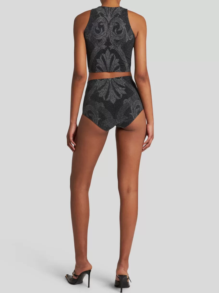 Tops^ETRO TOP EN JACQUARD MÉTALLISÉ